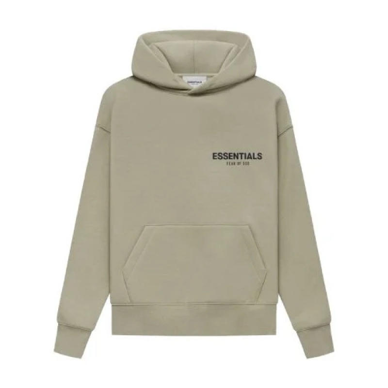 Sudadera con Capucha Essentials Fear of God Pullover Gray | 67JATBORD