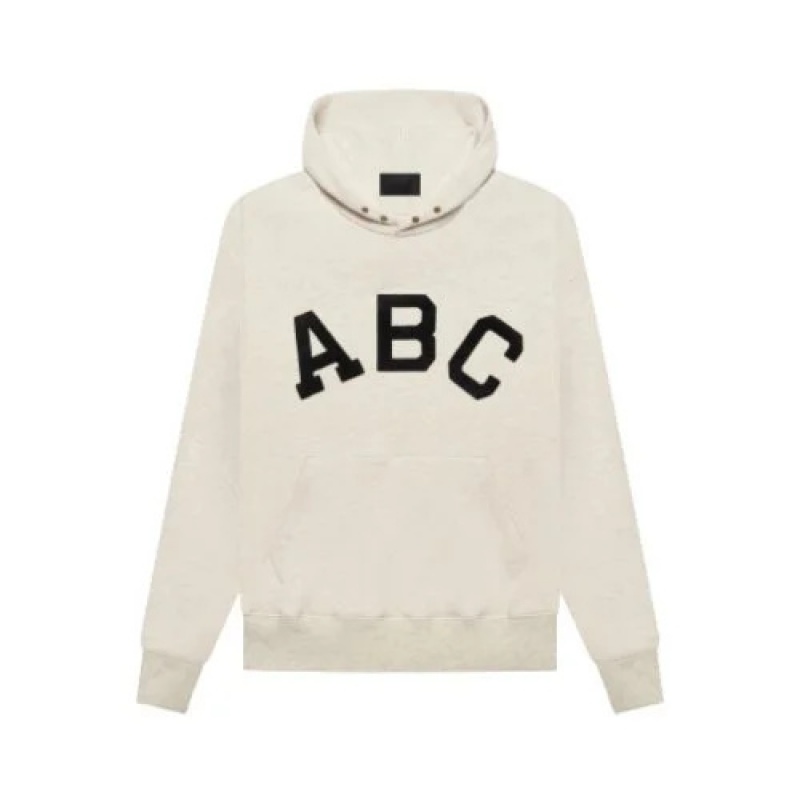 Sudadera con Capucha Essentials Fear of God ABC Blancas | 15TFZGXVY