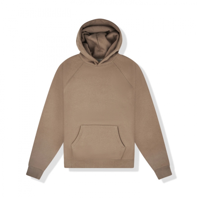 Sudadera con Capucha Essentials Fear of God Harvest Marrones | 91MTGENZH