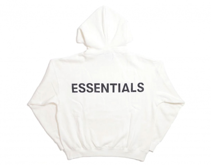 Sudadera con Capucha Essentials Fear of God 3M Logo Pullover Blancas | 02OWYIXZJ