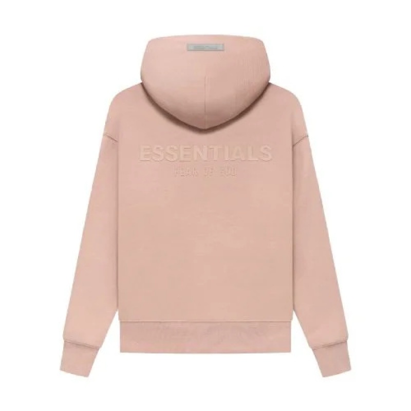 Sudadera con Capucha Essentials Fear of God Pullover Rosas | 79TZVSMNC