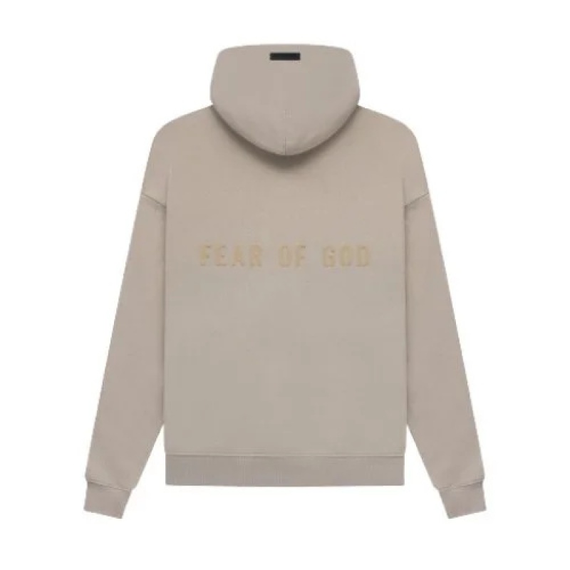 Sudadera con Capucha Essentials Fear of God FG Gris | 82BWJGYKA