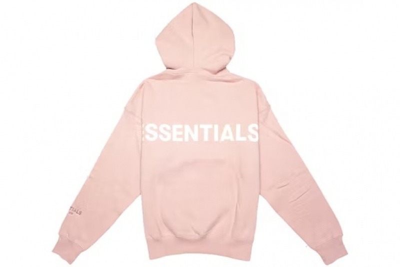 Sudadera con Capucha Essentials Fear of God 3M Logo Pullover Rosas | 61SBEUZHQ