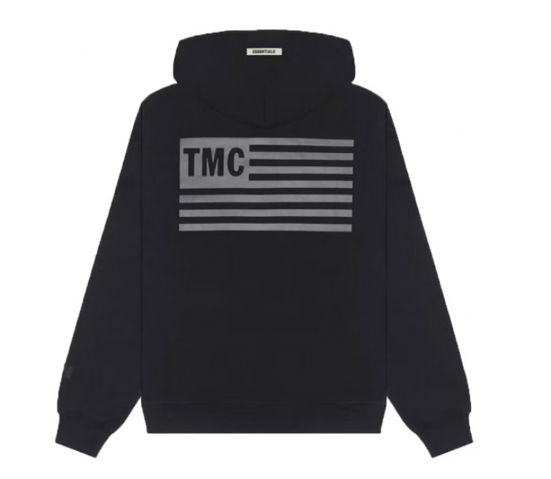 Sudadera con Capucha Essentials Fear of God x TMC Crenshaw Negras | 27YRADLHU