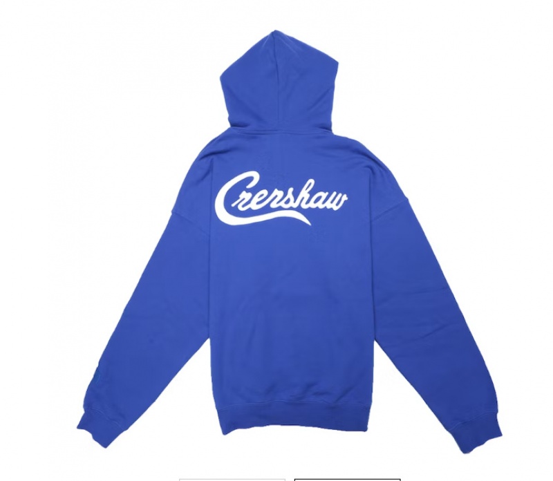 Sudadera con Capucha Essentials Fear of God x TMC Crenshaw Azules | 56TJXGHSV