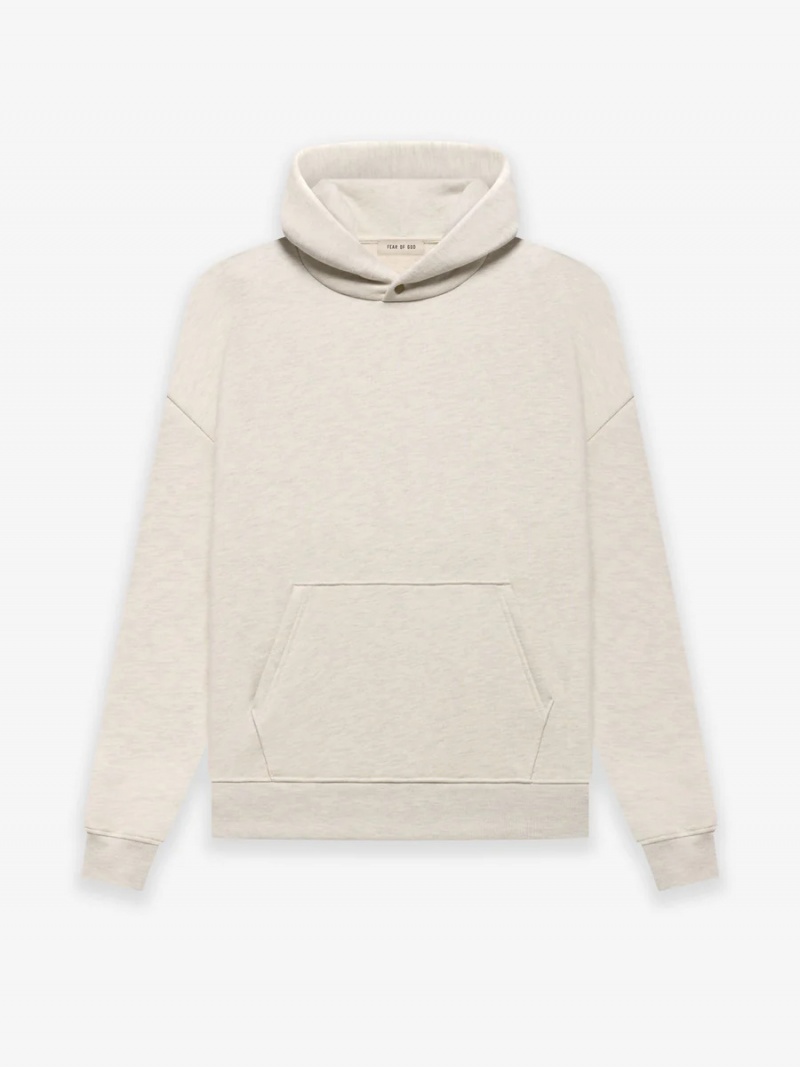 Sudadera con Capucha Essentials Fleece Warm Heather Oatmeal | 50ZSQTFCL