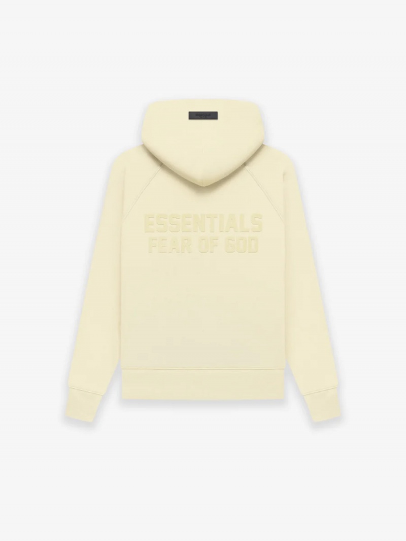 Sudadera con Capucha Essentials Fw22 Fullzip Niños Canary | 17THFUCZQ