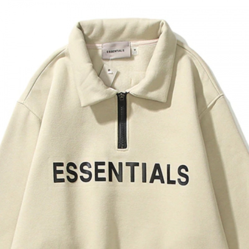 Sudadera con Capucha Essentials Half Cremallera CARL’s Cafe | 40MZWTJYG