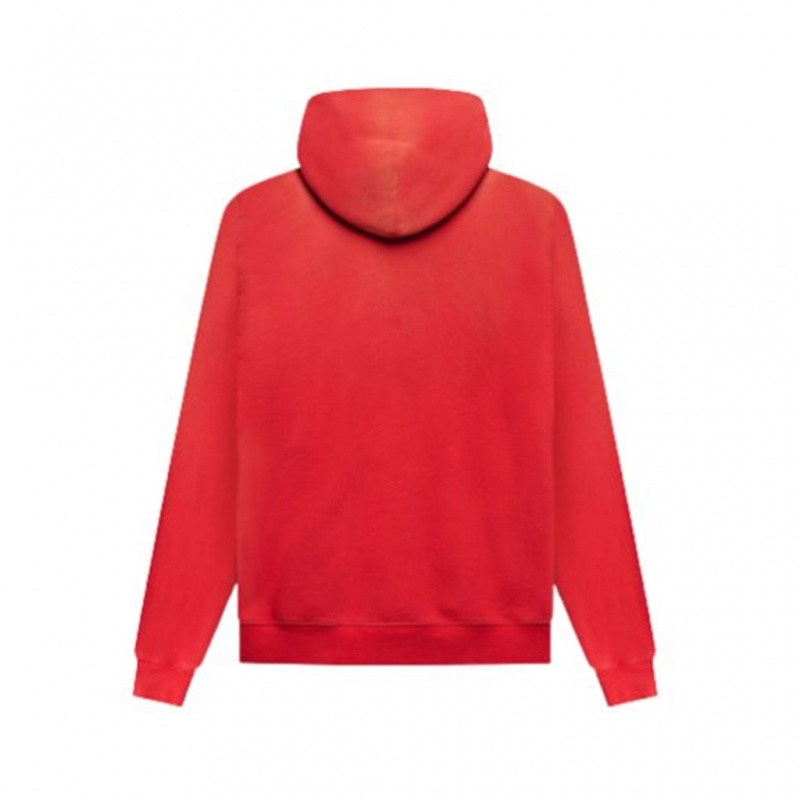 Sudadera con Capucha Essentials Trackstar Premium Moda Rojas | 68NQKVEFS