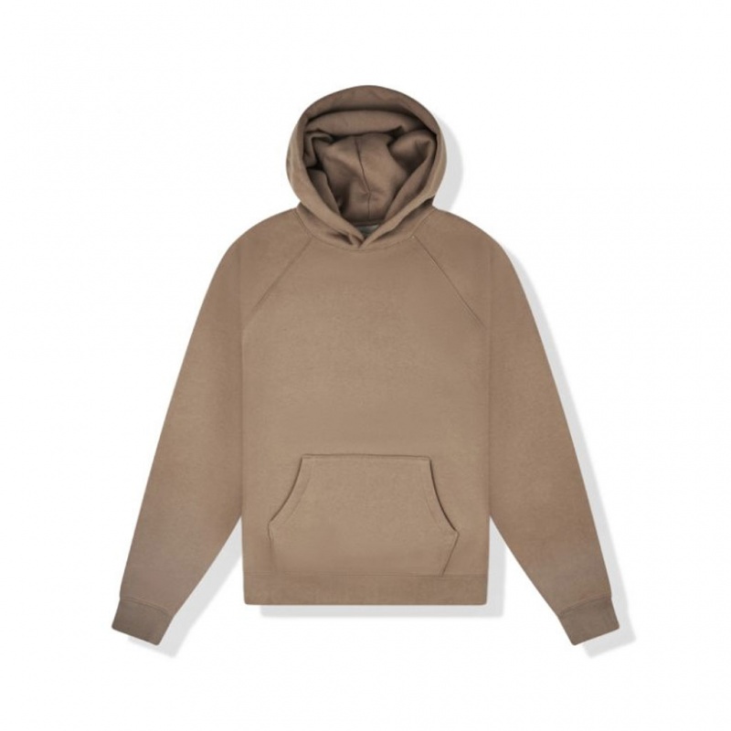 Sudadera con Capucha Essentials Trackstar Premium Hood Marrones | 86DJOQCAL