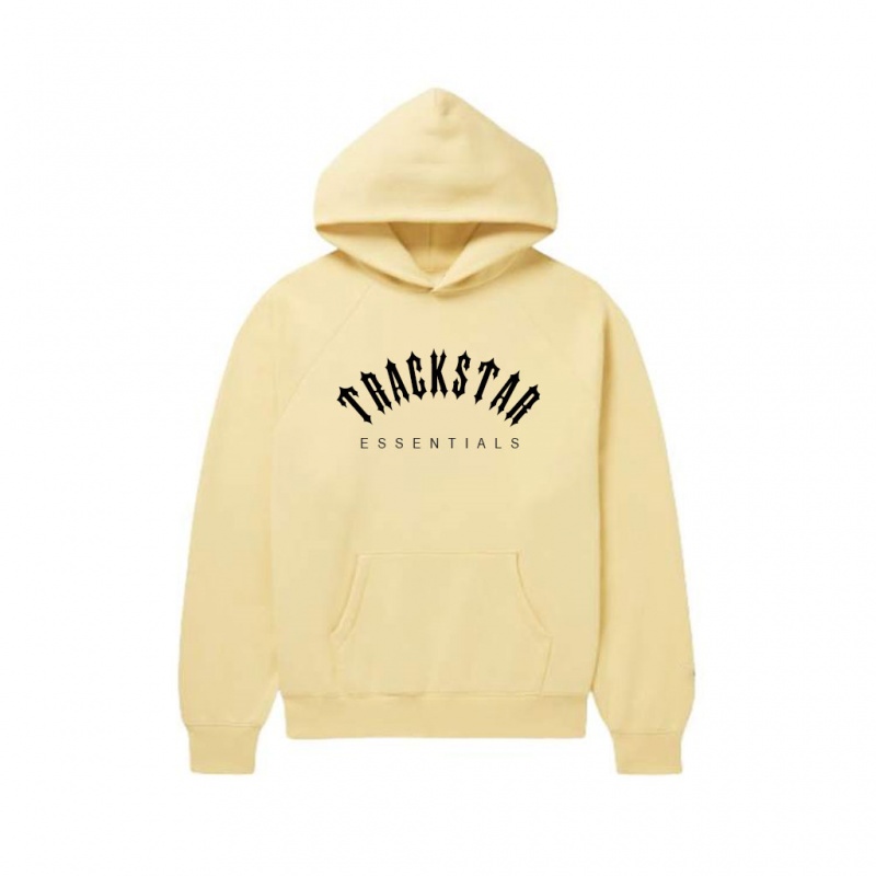 Sudadera con Capucha Essentials Trackstar Tidal Creme | 40LJBHFXT